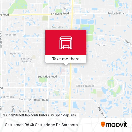 Cattlemen Rd @ Cattleridge Dr map