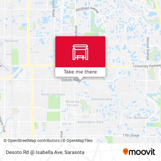 Desoto Rd @ Isabella Ave map