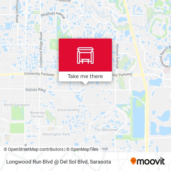 Mapa de Longwood Run Blvd @ Del Sol Blvd