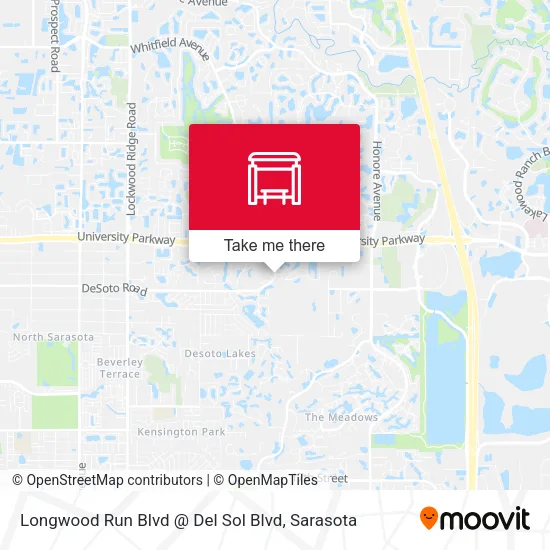 Mapa de Longwood Run Blvd @ Del Sol Blvd