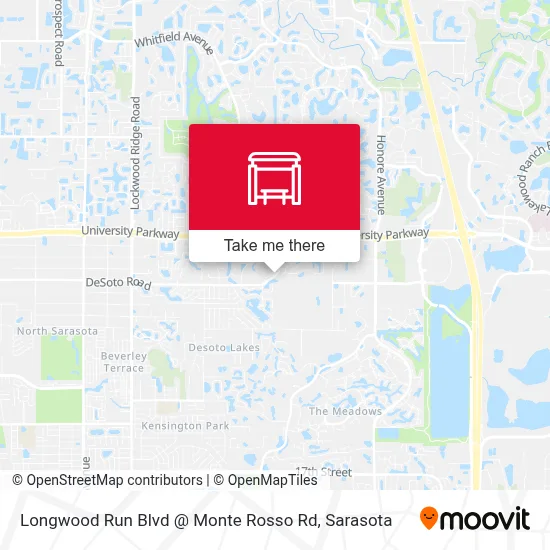 Longwood Run Blvd @ Monte Rosso Rd map