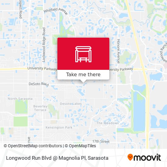 Mapa de Longwood Run Blvd @ Magnolia Pl