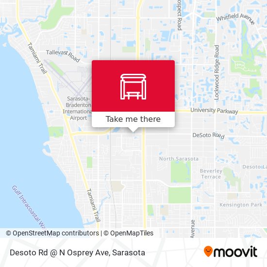 Desoto Rd @ N Osprey Ave map