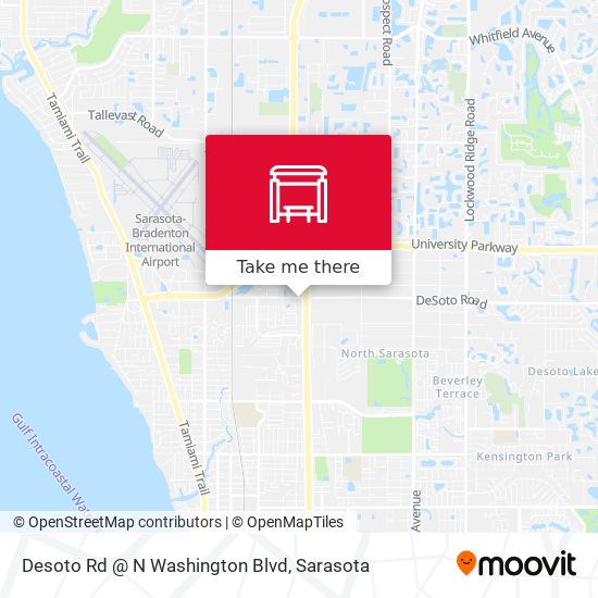Desoto Rd @ N Washington Blvd map
