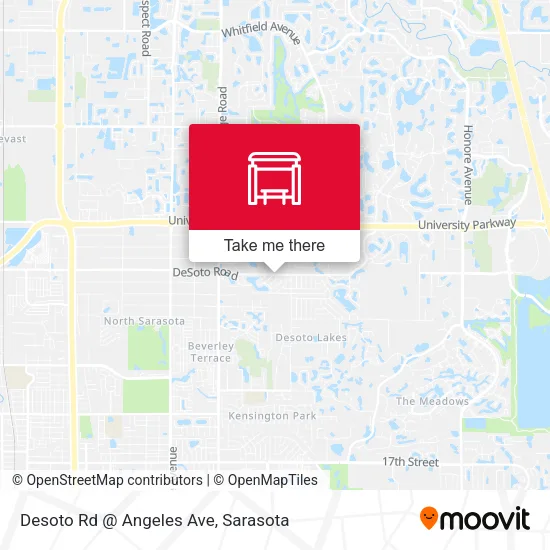 Desoto Rd @ Angeles Ave map