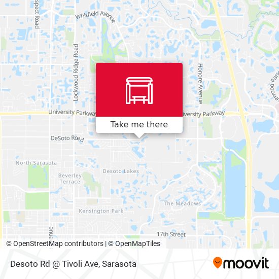 Mapa de Desoto Rd @ Tivoli Ave