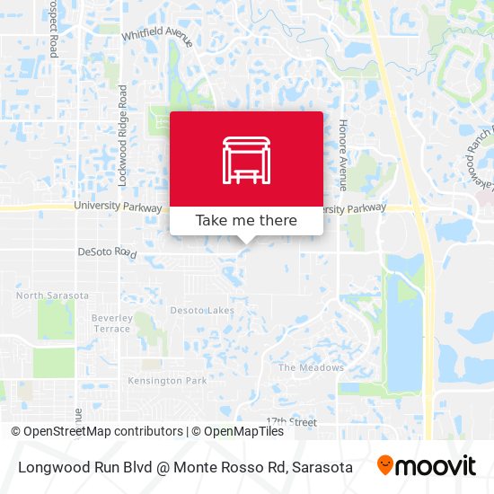 Longwood Run Blvd @ Monte Rosso Rd map