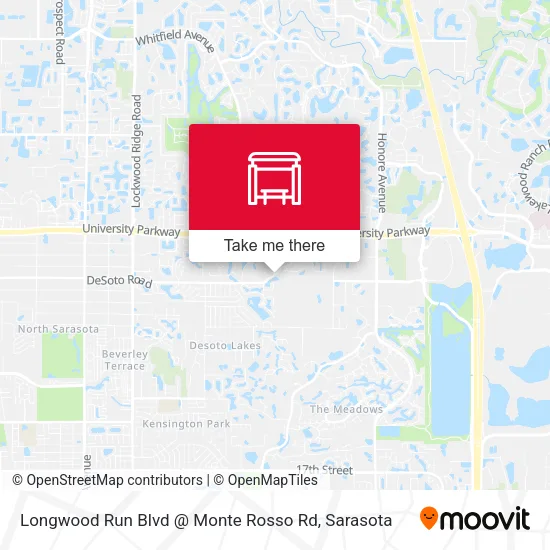 Longwood Run Blvd @ Monte Rosso Rd map