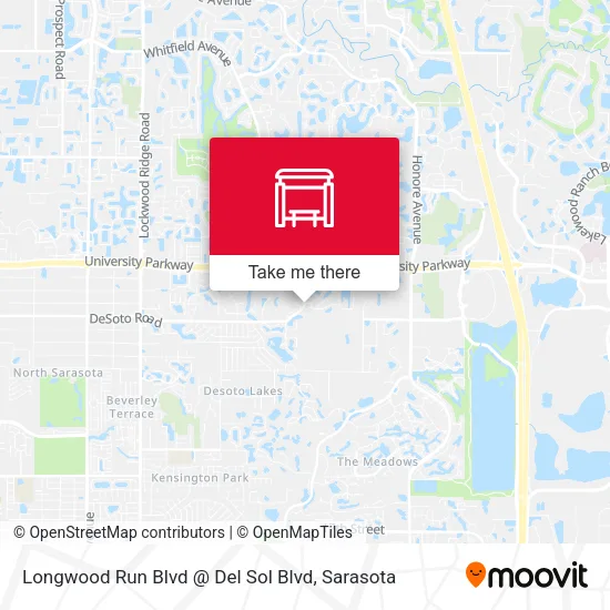 Mapa de Longwood Run Blvd @ Del Sol Blvd