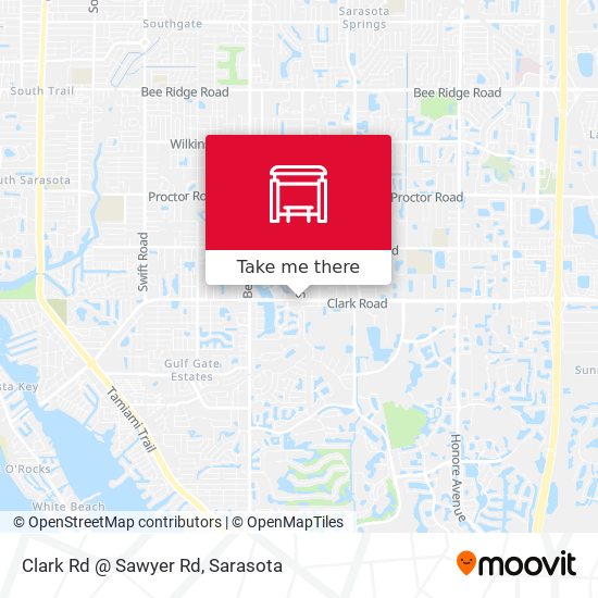 Mapa de Clark Rd @ Sawyer Rd