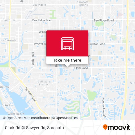 Mapa de Clark Rd @ Sawyer Rd