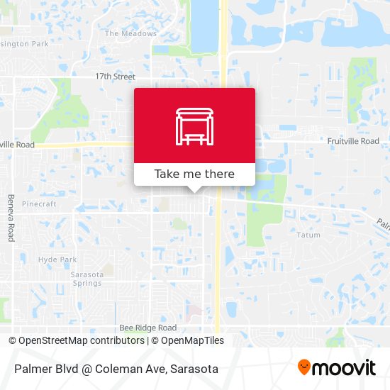 Palmer Blvd @ Coleman Ave map