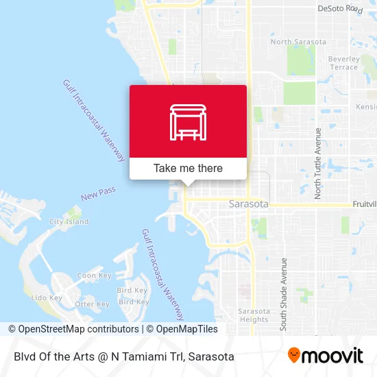 Mapa de Blvd Of the Arts @ N Tamiami Trl