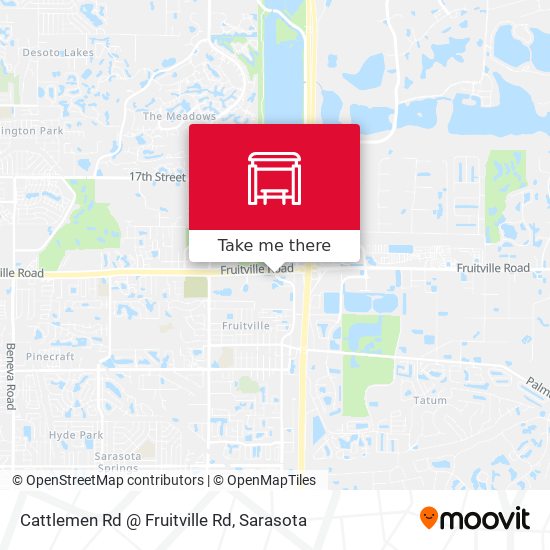 Mapa de Cattlemen Rd @ Fruitville Rd