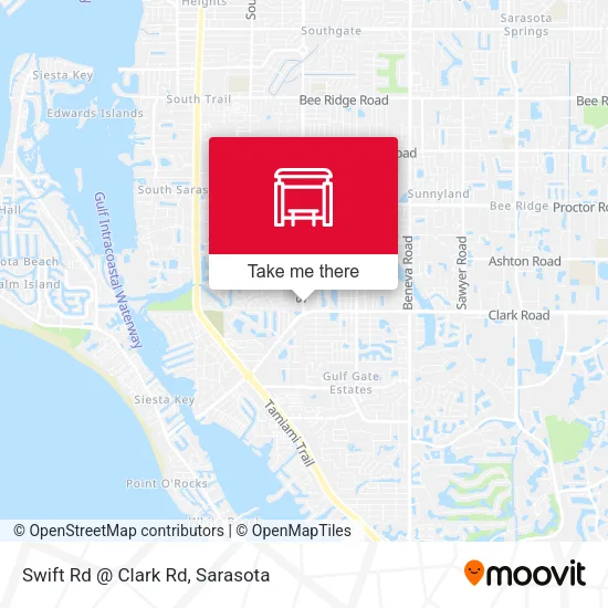 Mapa de Swift Rd @ Clark Rd