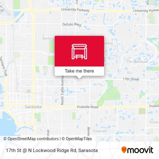 Mapa de 17th St @ N Lockwood Ridge Rd