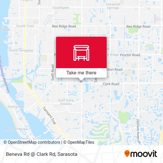 Mapa de Beneva Rd @ Clark Rd