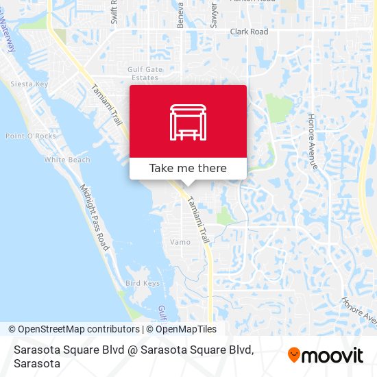 Sarasota Square Blvd @ Sarasota Square Blvd map