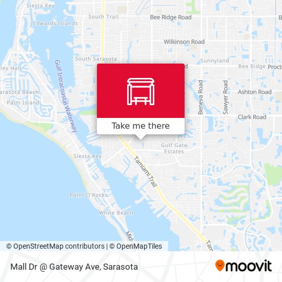 Mapa de Mall Dr @ Gateway Ave