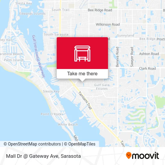 Mapa de Mall Dr @ Gateway Ave