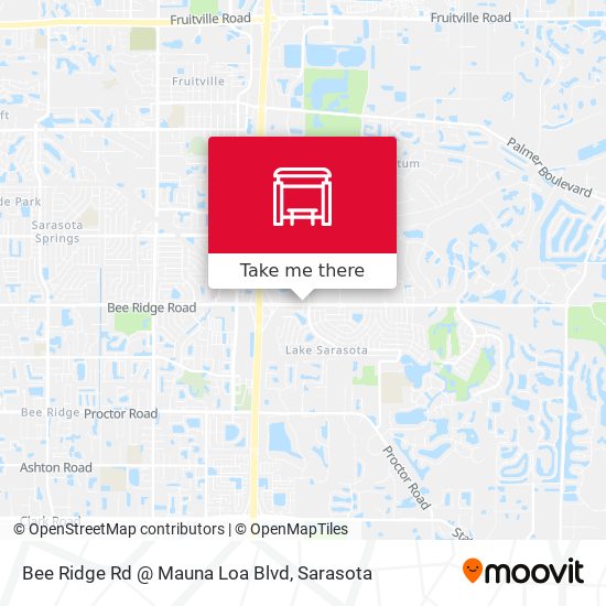 Bee Ridge Rd @ Mauna Loa Blvd map