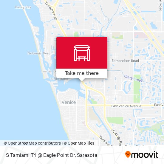 Mapa de S Tamiami Trl @ Eagle Point Dr