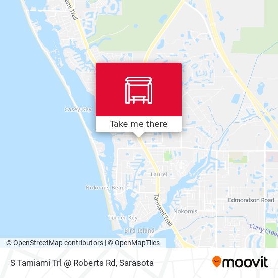S Tamiami Trl @ Roberts Rd map