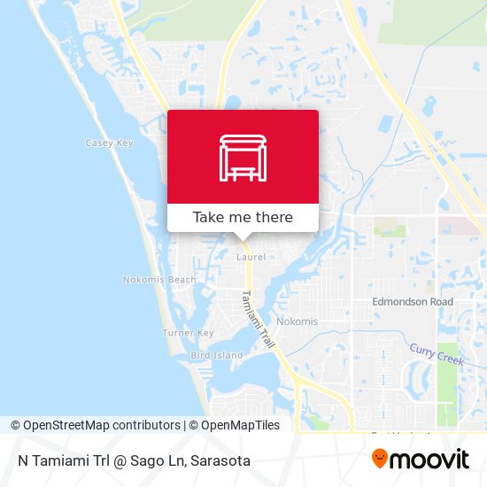 Mapa de N Tamiami Trl @ Sago Ln