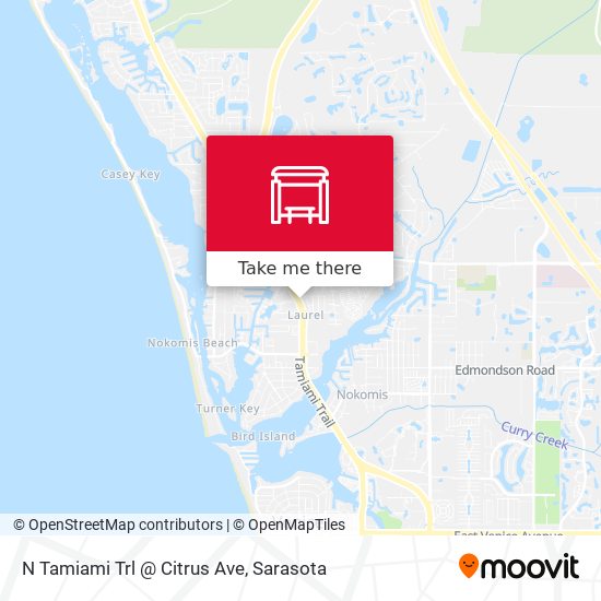 N Tamiami Trl @ Citrus Ave map