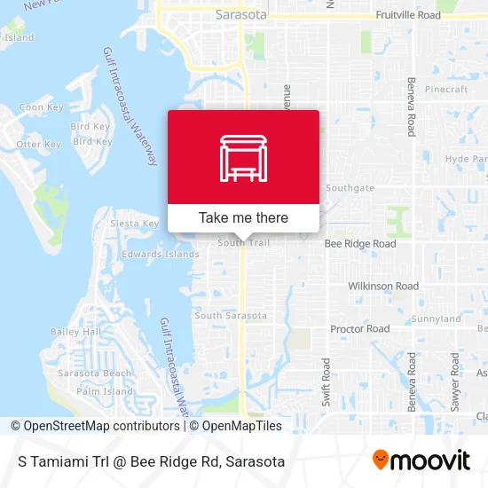 Mapa de S Tamiami Trl @ Bee Ridge Rd