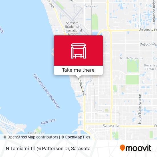 N Tamiami Trl @ Patterson Dr map