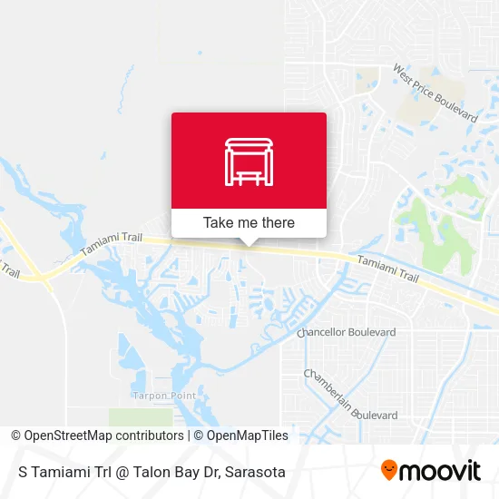 Mapa de S Tamiami Trl @ Talon Bay Dr