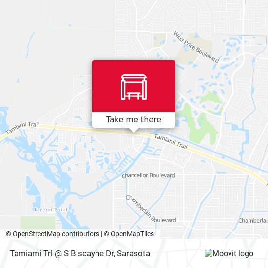 Mapa de Tamiami Trl @ S Biscayne Dr