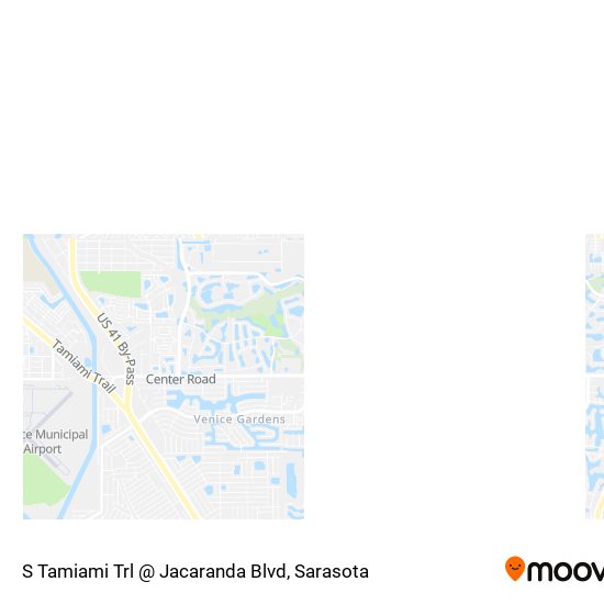 S Tamiami Trl @ Jacaranda Blvd map