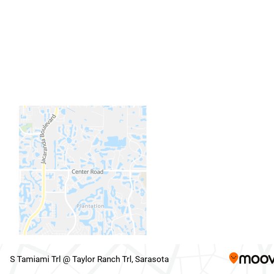 S Tamiami Trl @ Taylor Ranch Trl map
