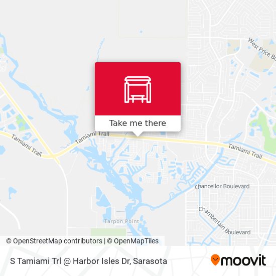 Mapa de S Tamiami Trl @ Harbor Isles Dr