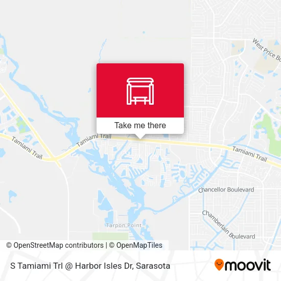 Mapa de S Tamiami Trl @ Harbor Isles Dr
