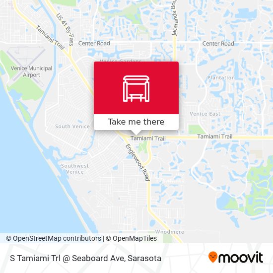 Mapa de S Tamiami Trl @ Seaboard Ave