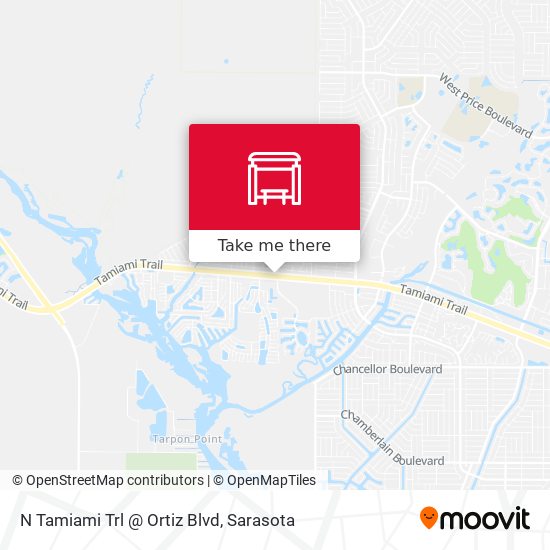 N Tamiami Trl @ Ortiz Blvd map