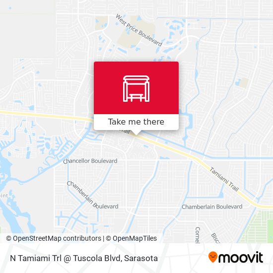 N Tamiami Trl @ Tuscola Blvd map