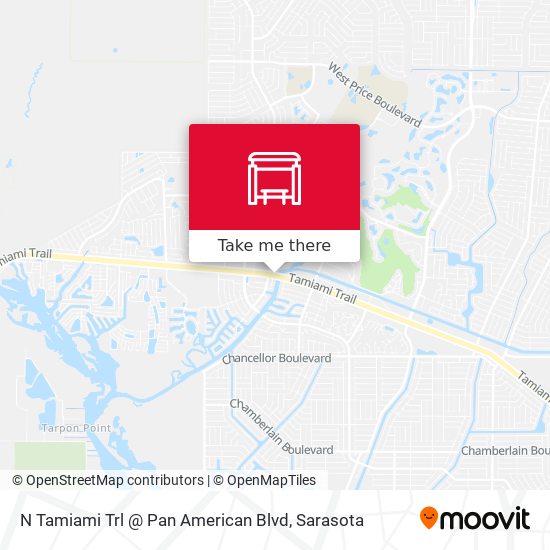 N Tamiami Trl @ Pan American Blvd map