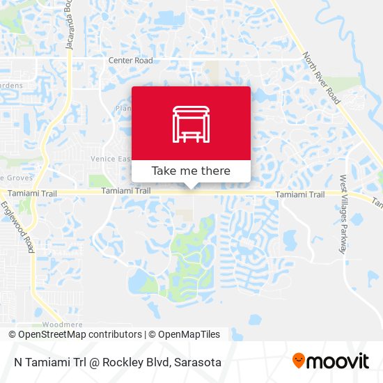 N Tamiami Trl @ Rockley Blvd map