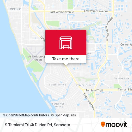 S Tamiami Trl @ Durian Rd map
