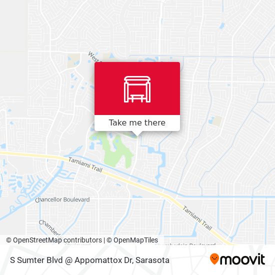 Mapa de S Sumter Blvd @ Appomattox Dr