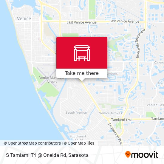 Mapa de S Tamiami Trl @ Oneida Rd