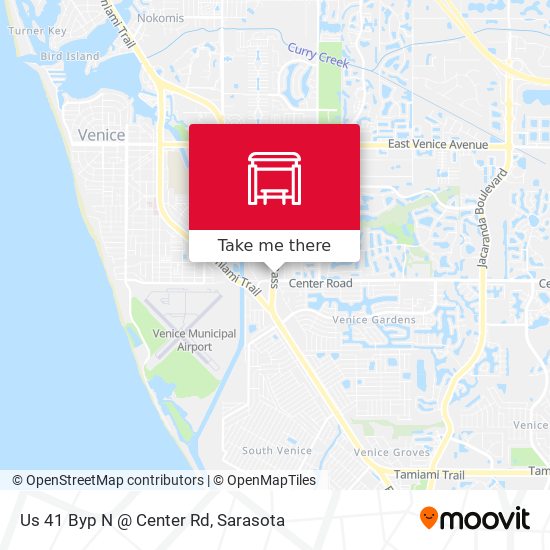 Mapa de Us 41 Byp N @ Center Rd