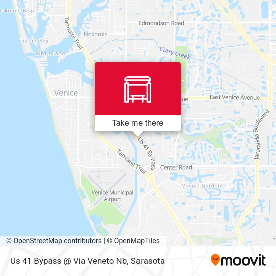 Mapa de Us 41 Bypass @ Via Veneto Nb