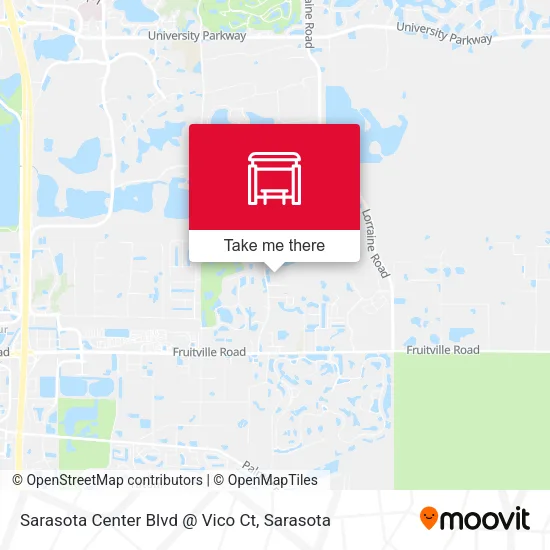 Mapa de Sarasota Center Blvd @ Vico Ct