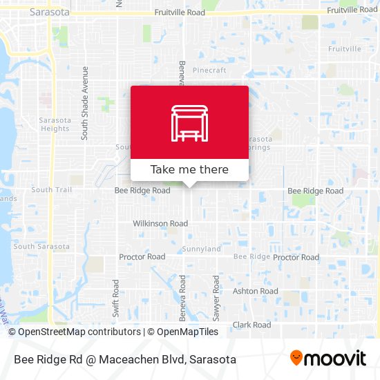 Bee Ridge Rd @ Maceachen Blvd map