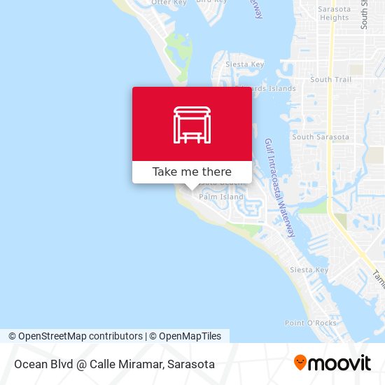 Mapa de Ocean Blvd @ Calle Miramar